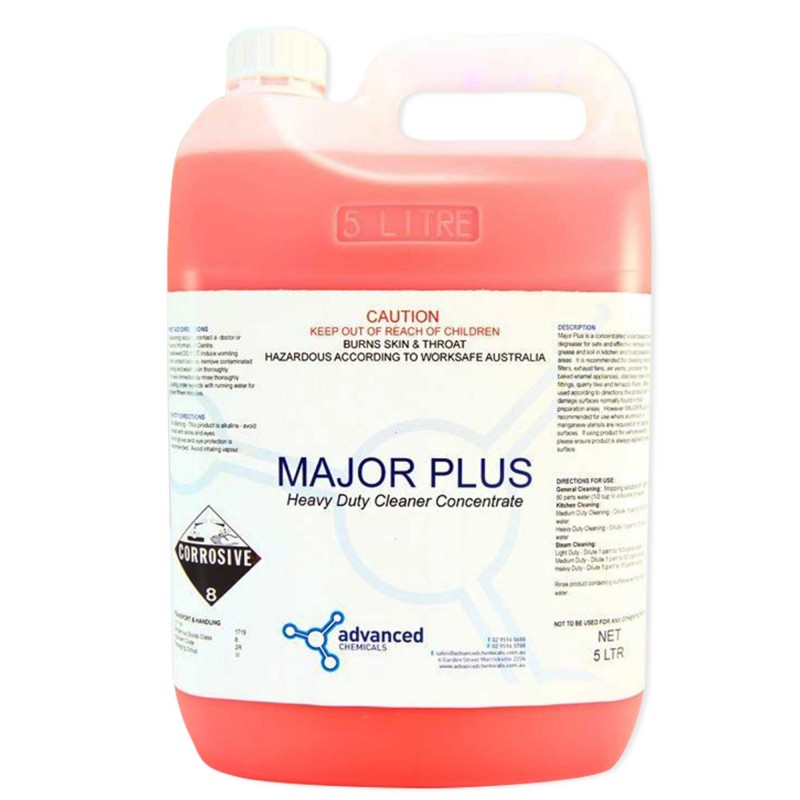 15 14 advanced chemicals major plus heavy duty cleaner 5L n1 800x800 1