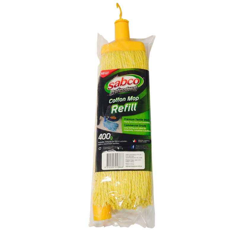 26 55 Sabco power cotton mop 400g yellow n1 800x800 1