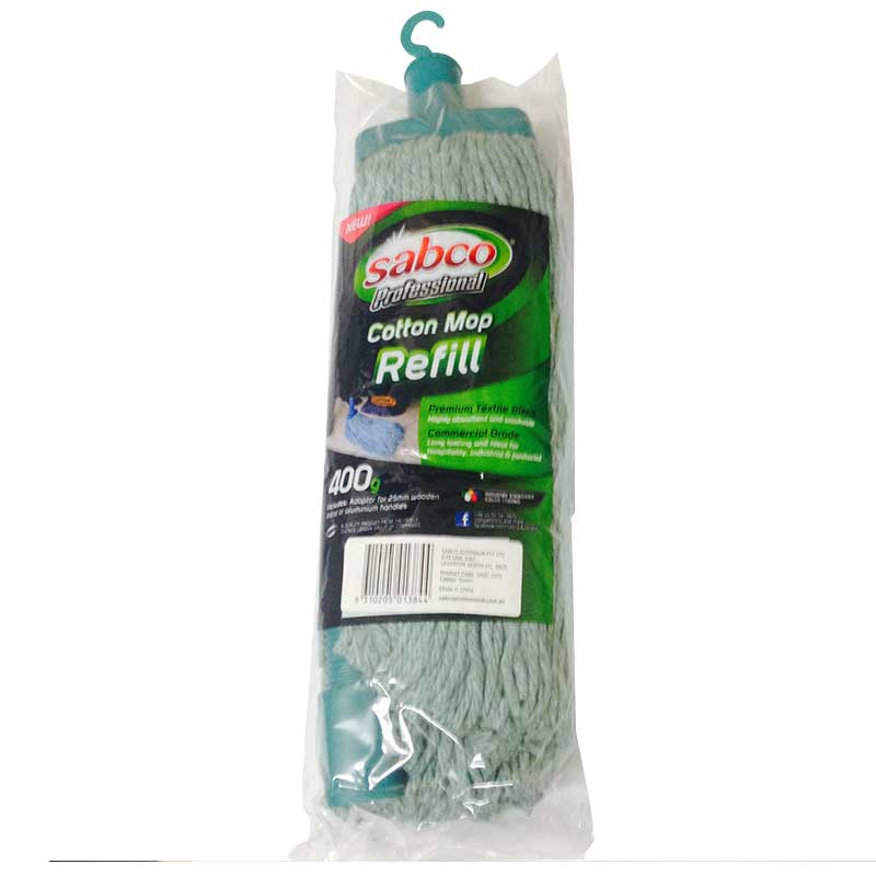 26 7 Sabco power cotton mop 400g green n1 800x800 1